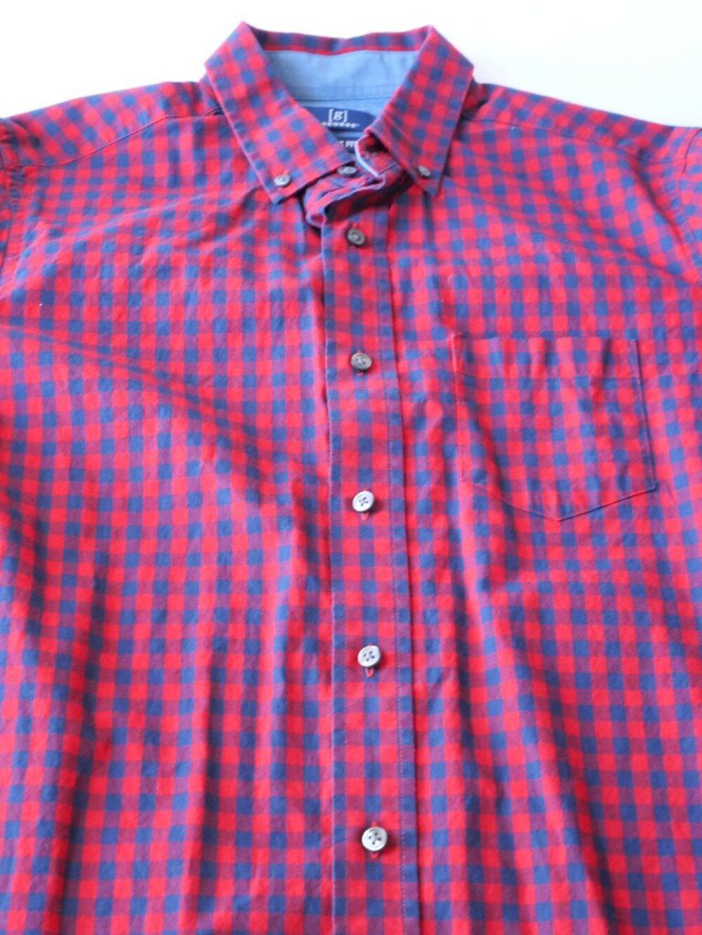 Long Sleeve Button Down Shirt Men's Small